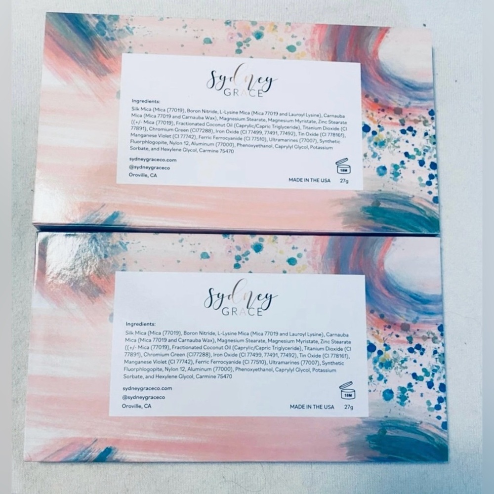 Sydney Grace X The Fancy Face LE TropiColor Palette BNIB. * - Picture 8 of 8